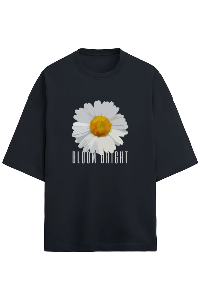 BLOOM BRIGHT - TERRY Oversized Tees [Unisex]