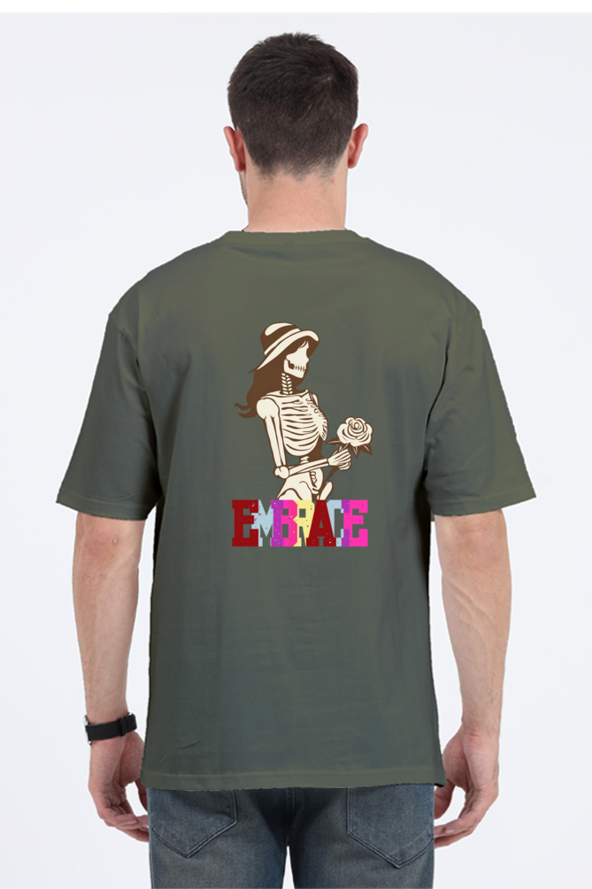 EMBRACE! - Oversized Cotton Classic T-Shirt[Unisex]