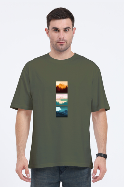 Scenic - Oversized Classic Tees [Unisex]