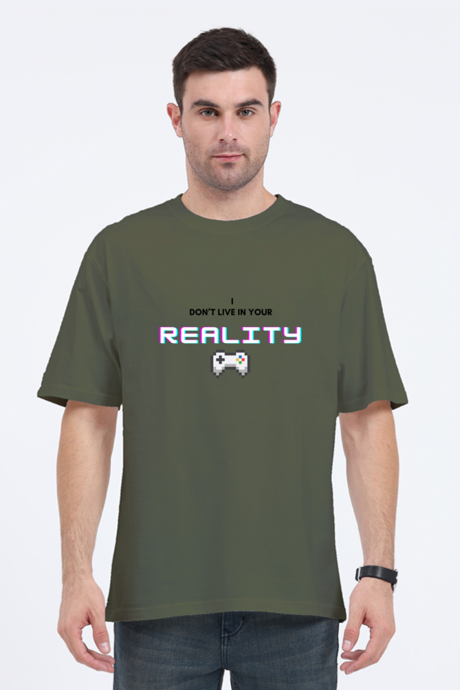 Game Over- Oversized Classic Tees [Unisex]