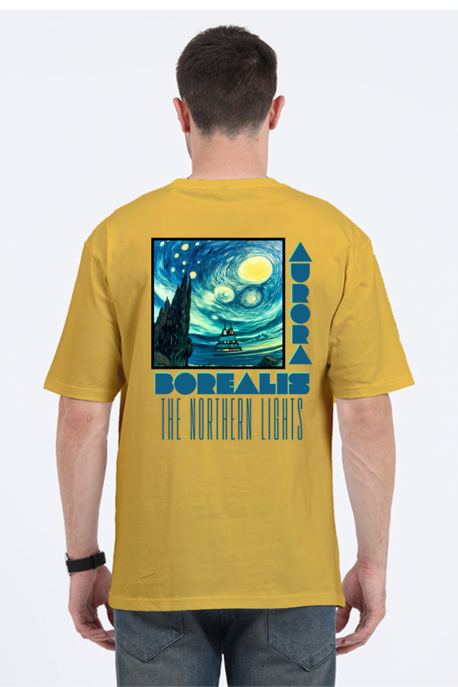 Aurora Borealis - Oversized Classic Tees [Unisex]