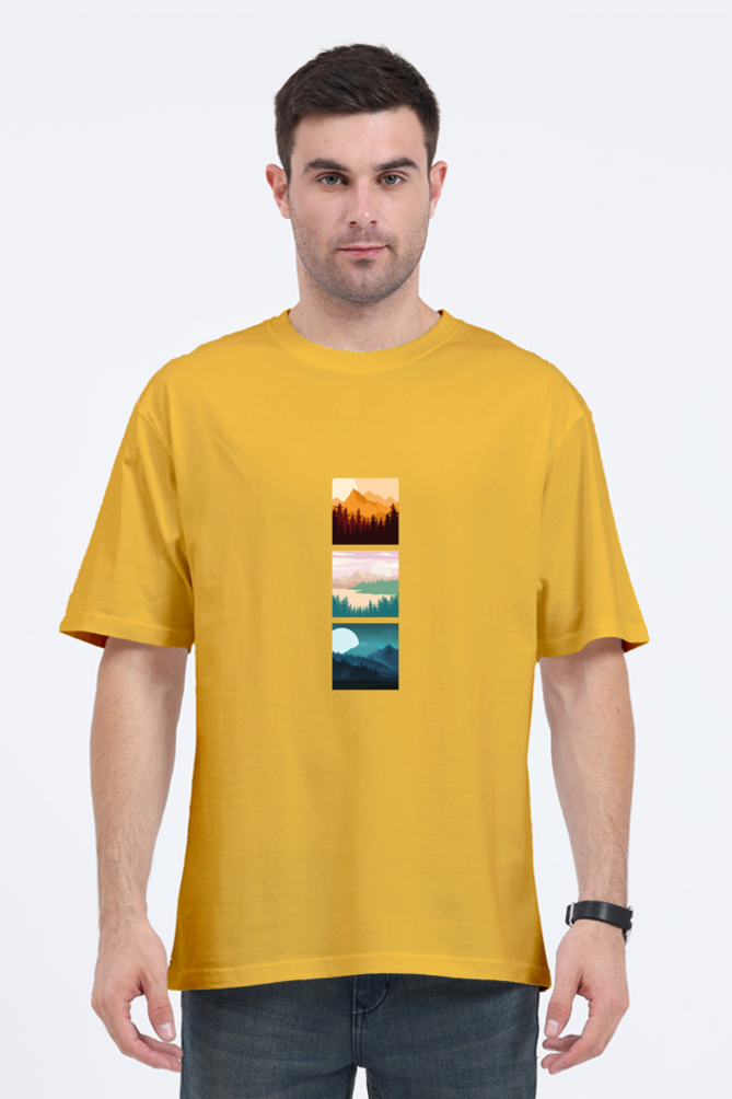 Scenic - Oversized Classic Tees [Unisex]