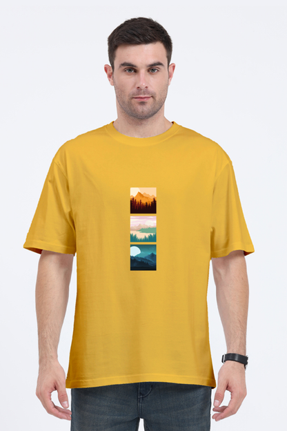 Scenic - Oversized Classic Tees [Unisex]