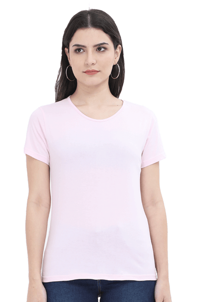 Plain Classic Cotton Tees[Women]