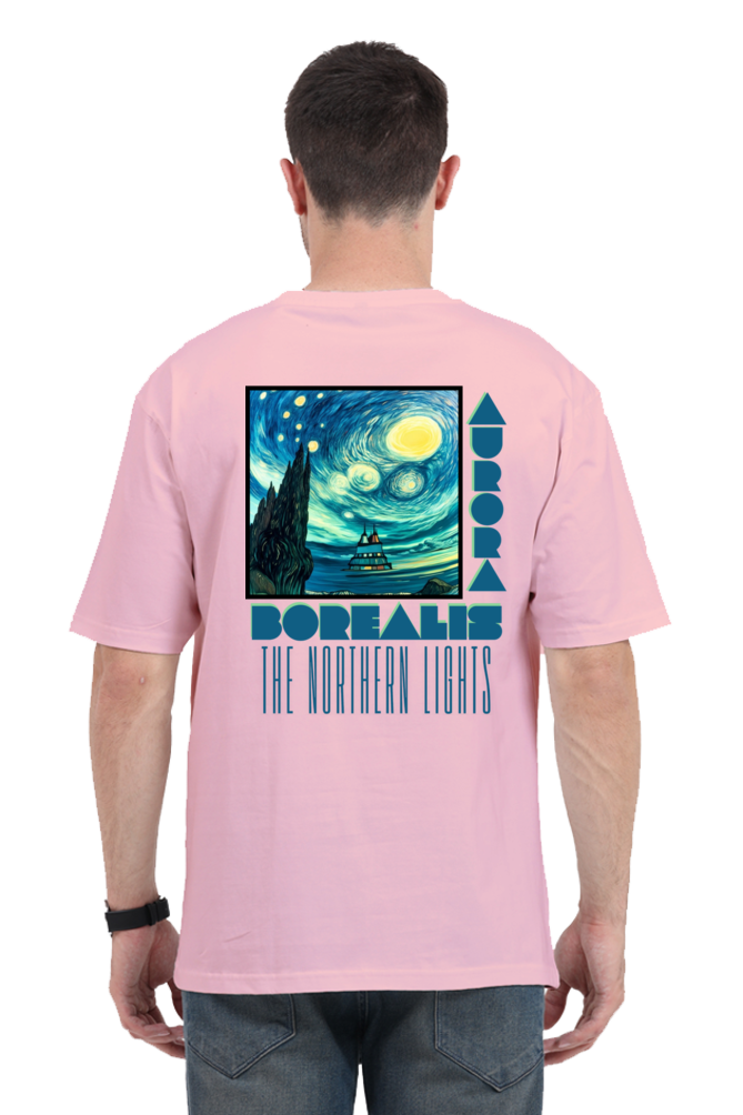 Aurora Borealis - Oversized Classic Tees [Unisex]
