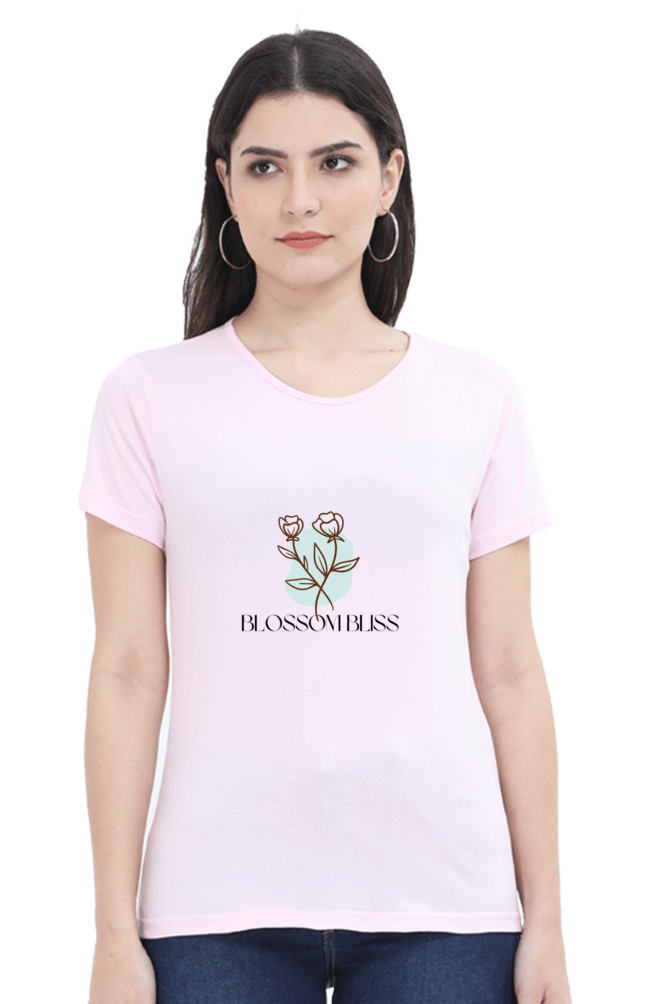 BLOSSOM BLISS - Classic Cotton Tees[Women]