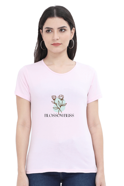 BLOSSOM BLISS - Classic Cotton Tees[Women]