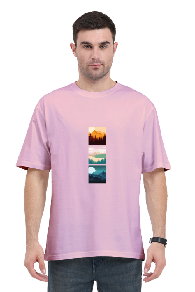 Scenic - Oversized Classic Tees [Unisex]