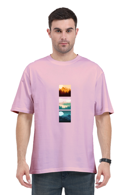 Scenic - Oversized Classic Tees [Unisex]