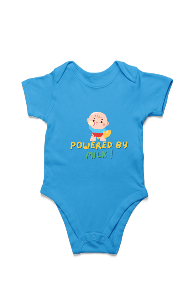 Powered By Milk - Kids cotton Rompers