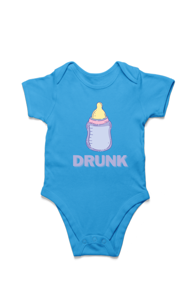 DRUNK! - Kids cotton Rompers