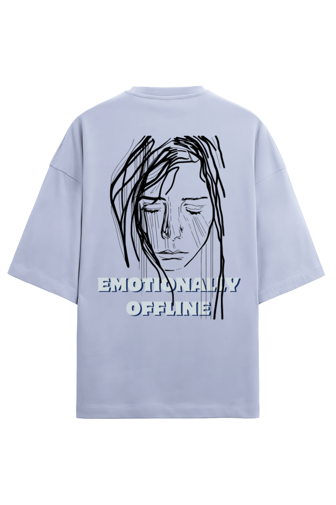 Emotionally Offline - TERRY Oversized Tees [Unisex]