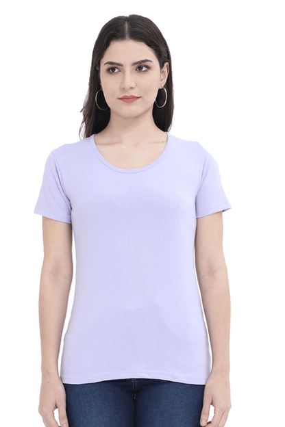 Plain Classic Cotton Tees[Women]