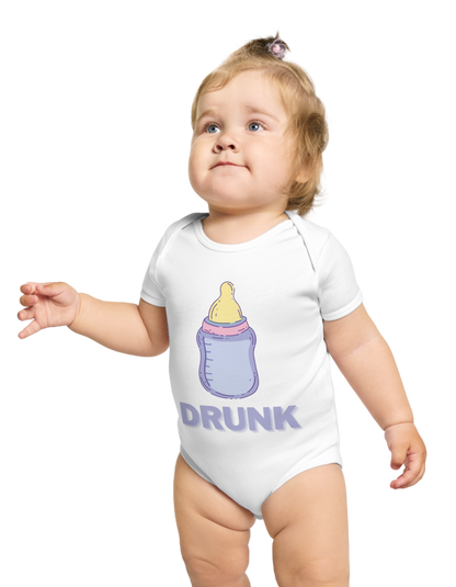 DRUNK! - Kids cotton Rompers