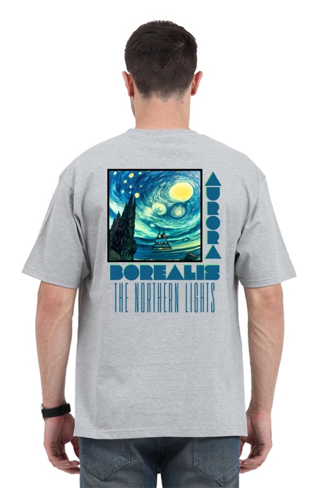 Aurora Borealis - Oversized Classic Tees [Unisex]