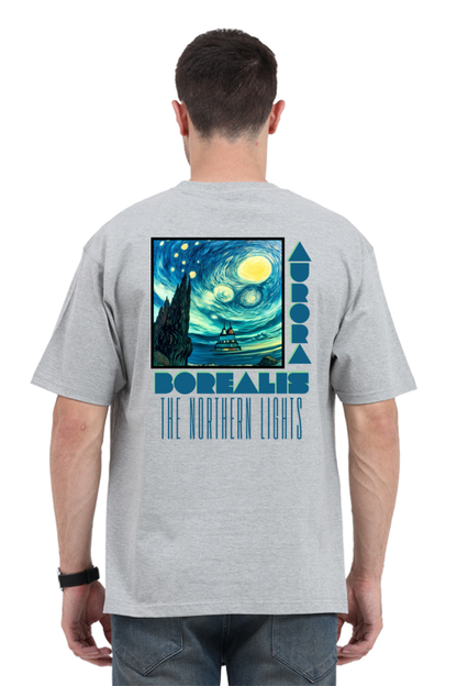 Aurora Borealis - Oversized Classic Tees [Unisex]