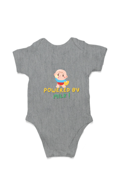 Powered By Milk - Kids cotton Rompers