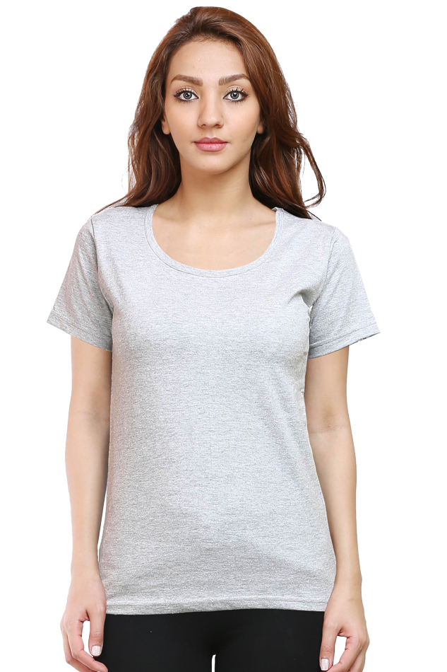 Plain Classic Cotton Tees[Women]