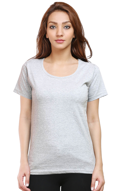 Plain Classic Cotton Tees[Women]