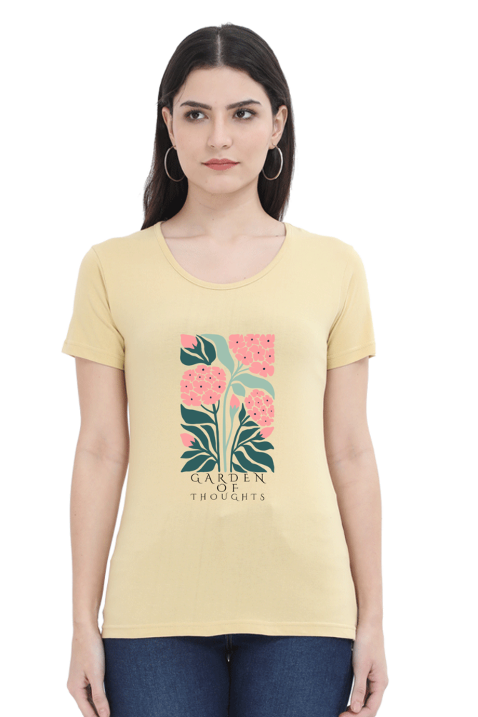 Garden of Thoughts - Classic Cotton Tees[Women]
