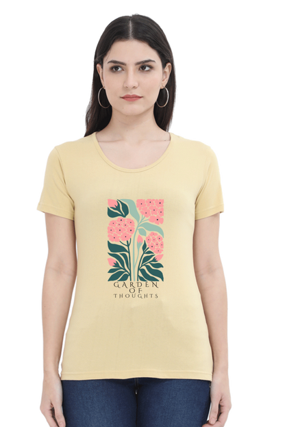 Garden of Thoughts - Classic Cotton Tees[Women]