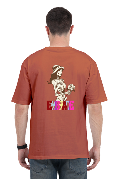 EMBRACE! - Oversized Cotton Classic T-Shirt[Unisex]