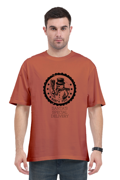 Santa's Special Delivery- Oversized Classic Tees [Unisex]