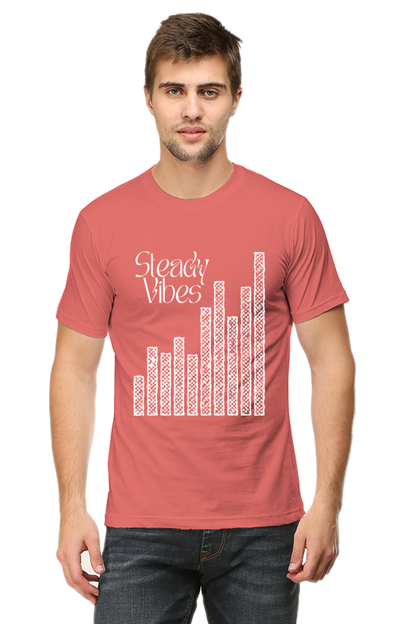 Steady Vibes- Classic Cotton Tee[Unisex]