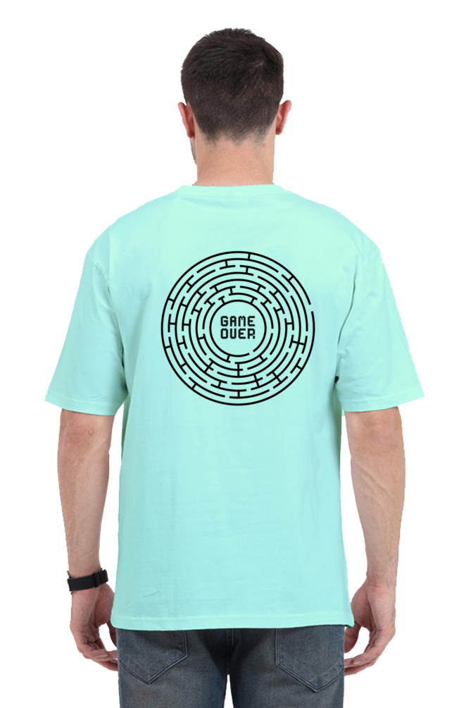 Game Over- Oversized Classic Tees [Unisex]