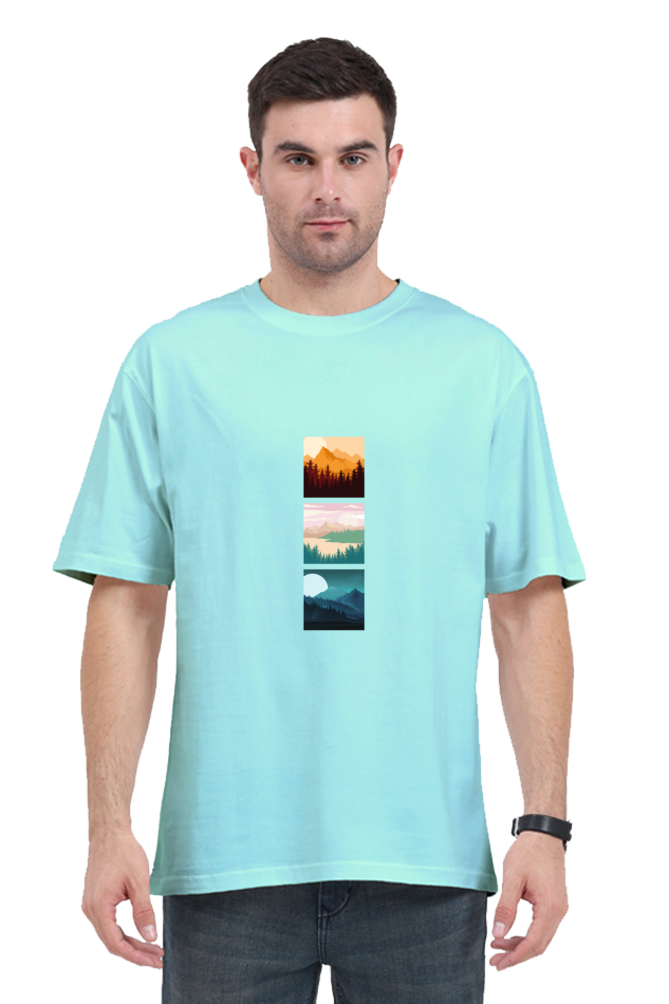 Scenic - Oversized Classic Tees [Unisex]