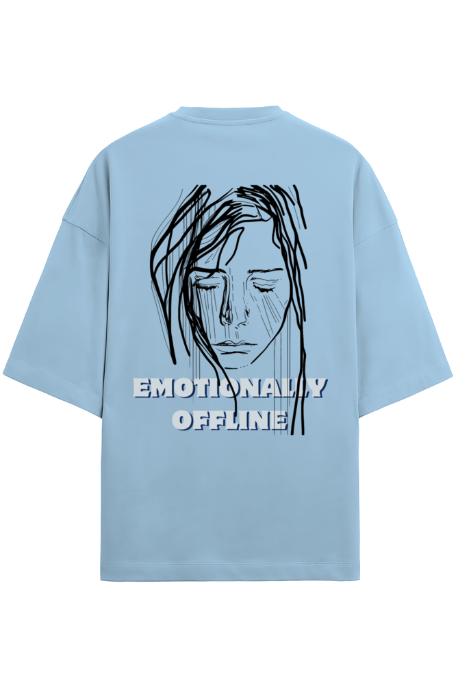Emotionally Offline - TERRY Oversized Tees [Unisex]