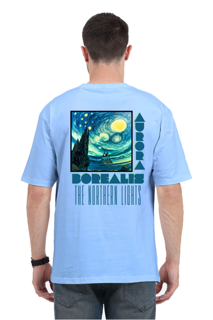 Aurora Borealis - Oversized Classic Tees [Unisex]