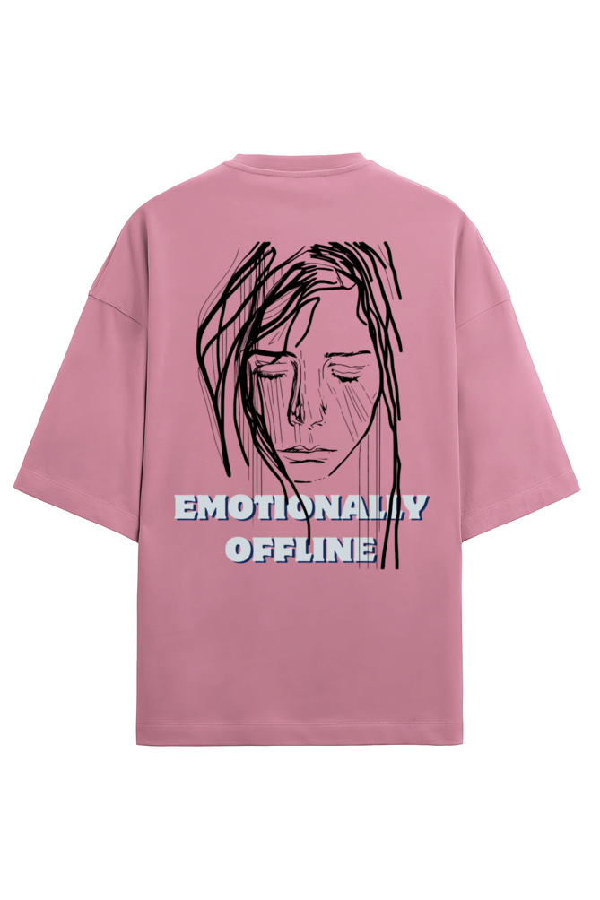 Emotionally Offline - TERRY Oversized Tees [Unisex]