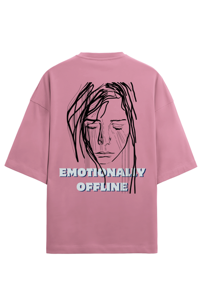 Emotionally Offline - TERRY Oversized Tees [Unisex]