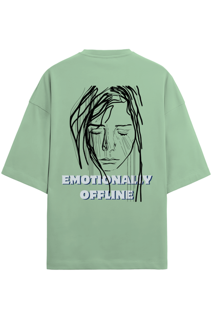 Emotionally Offline - TERRY Oversized Tees [Unisex]