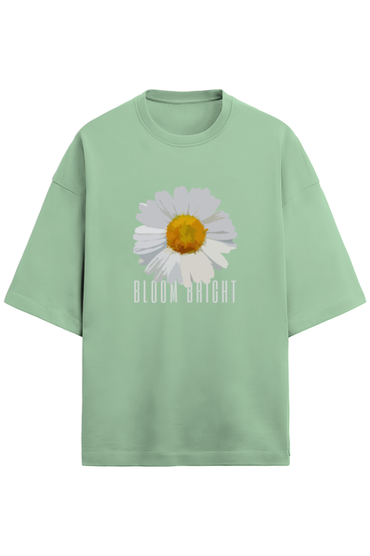 BLOOM BRIGHT - TERRY Oversized Tees [Unisex]