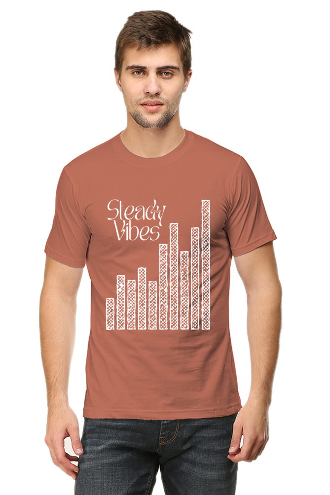 Steady Vibes- Classic Cotton Tee[Unisex]