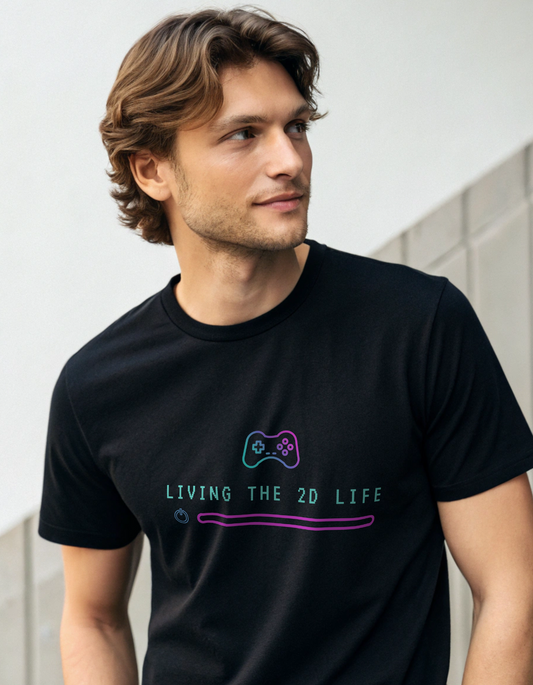2D Gamer  - Classic Cotton Tee[Unisex]