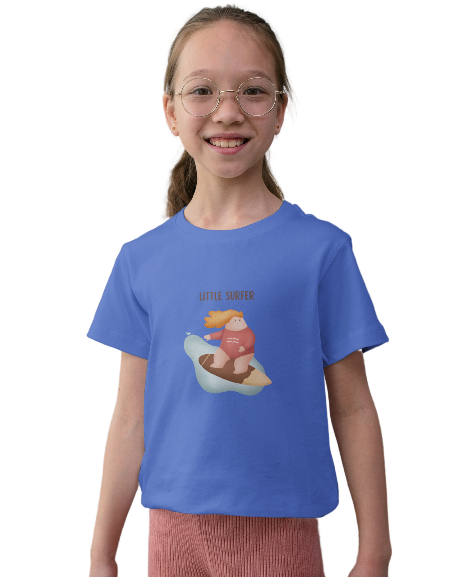Little Surfer - Kids Classic Cotton Tees[Girls]