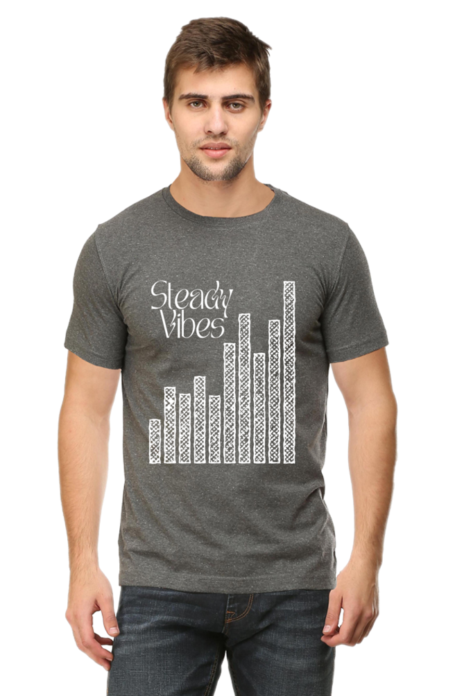 Steady Vibes- Classic Cotton Tee[Unisex]