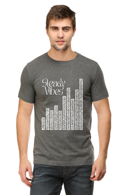 Steady Vibes- Classic Cotton Tee[Unisex]