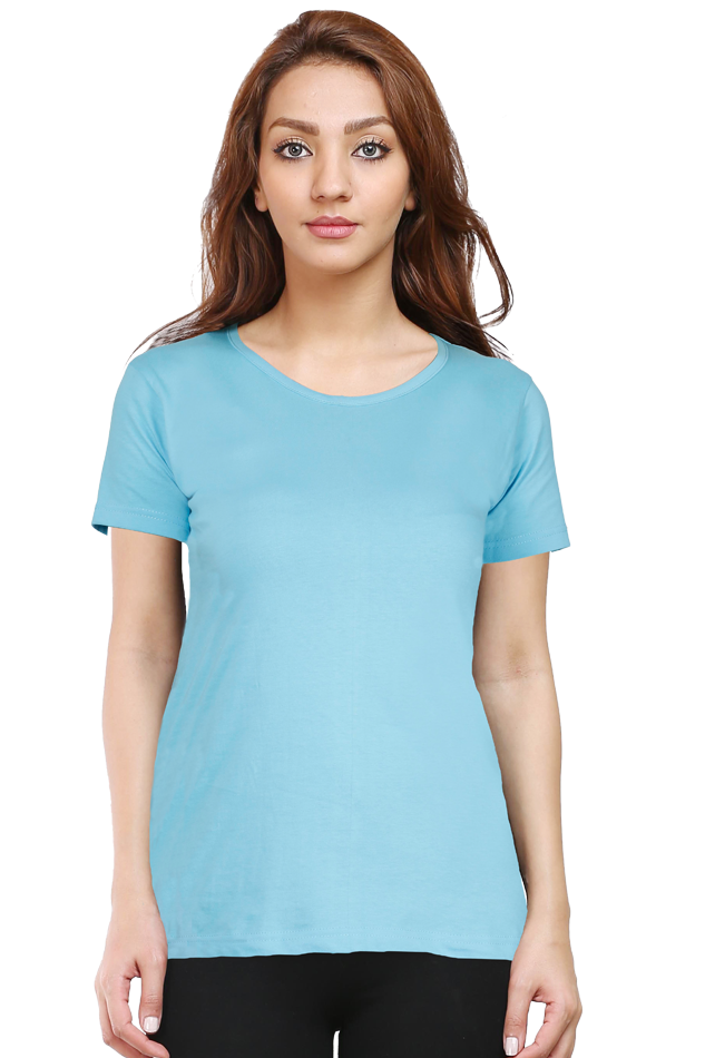 Plain Classic Cotton Tees[Women]