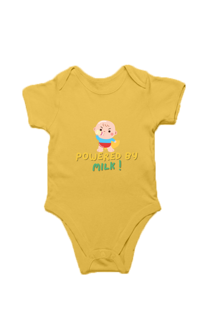 Powered By Milk - Kids cotton Rompers