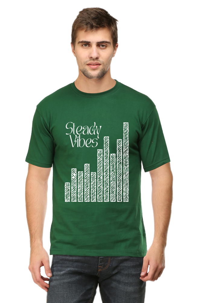 Steady Vibes- Classic Cotton Tee[Unisex]