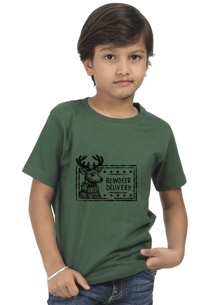 Reindeer -Kids Classic Cotton Tees[unisex fit]