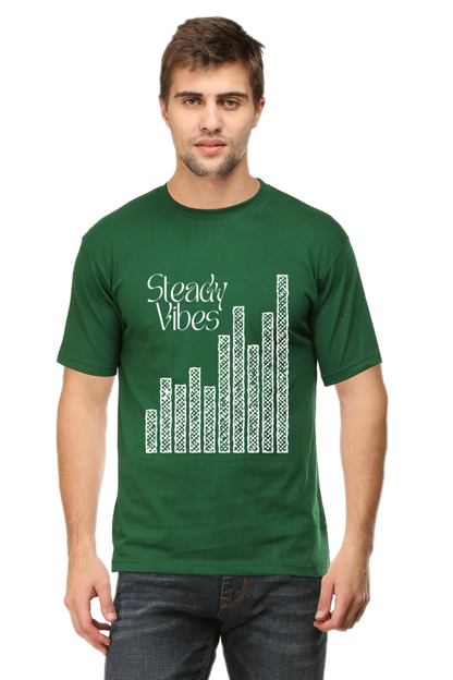 Steady Vibes- Classic Cotton Tee[Unisex]