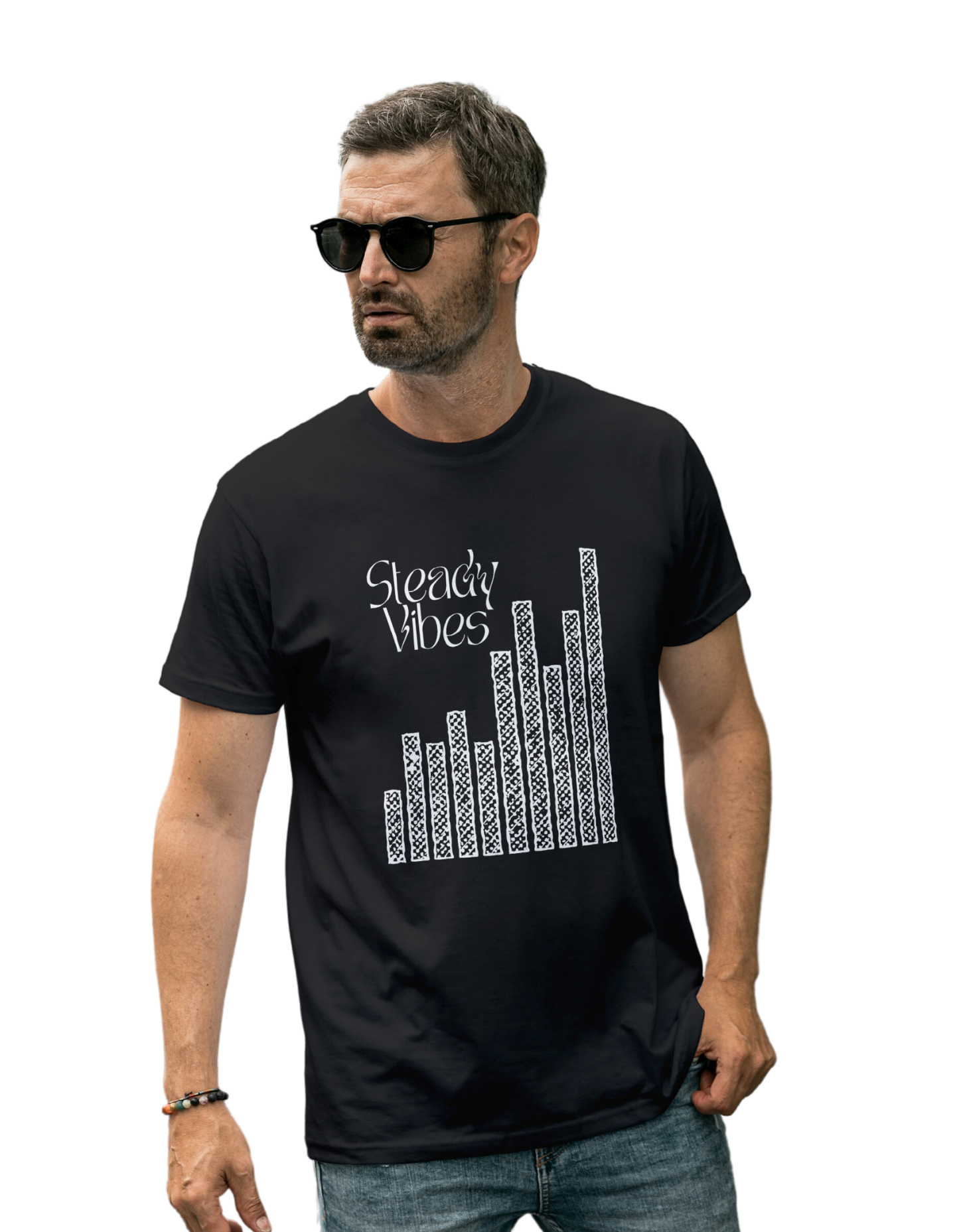 Steady Vibes- Classic Cotton Tee[Unisex]