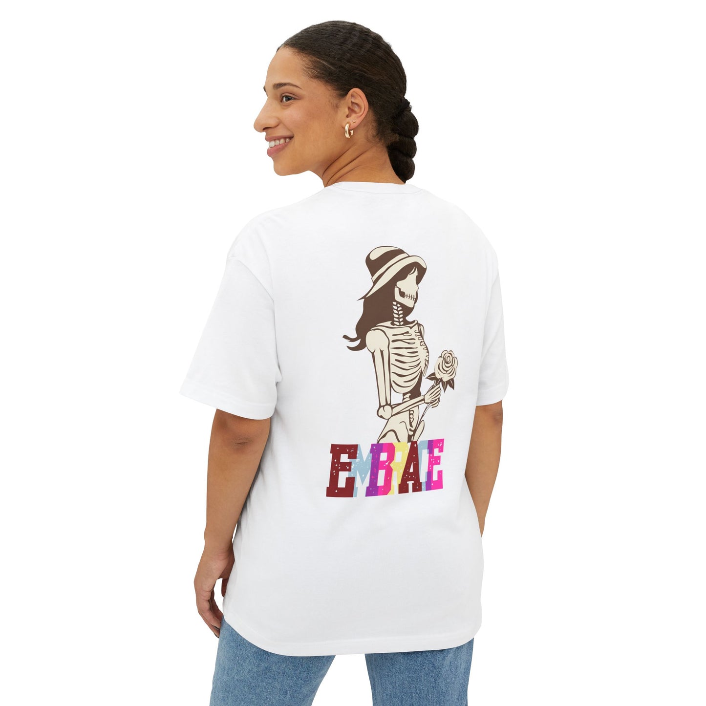 EMBRACE! - Oversized Cotton Classic T-Shirt[Unisex]