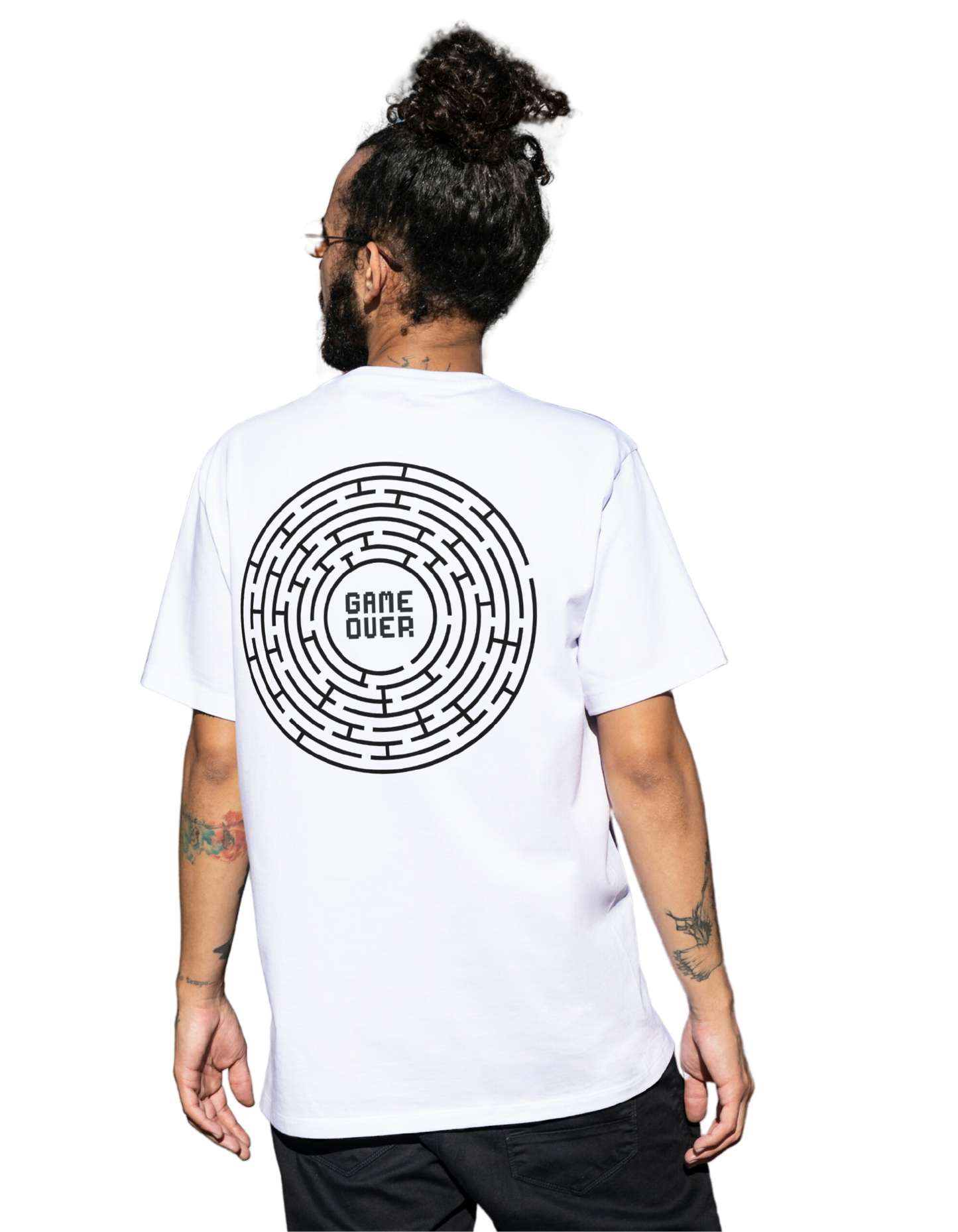 Game Over- Oversized Classic Tees [Unisex]