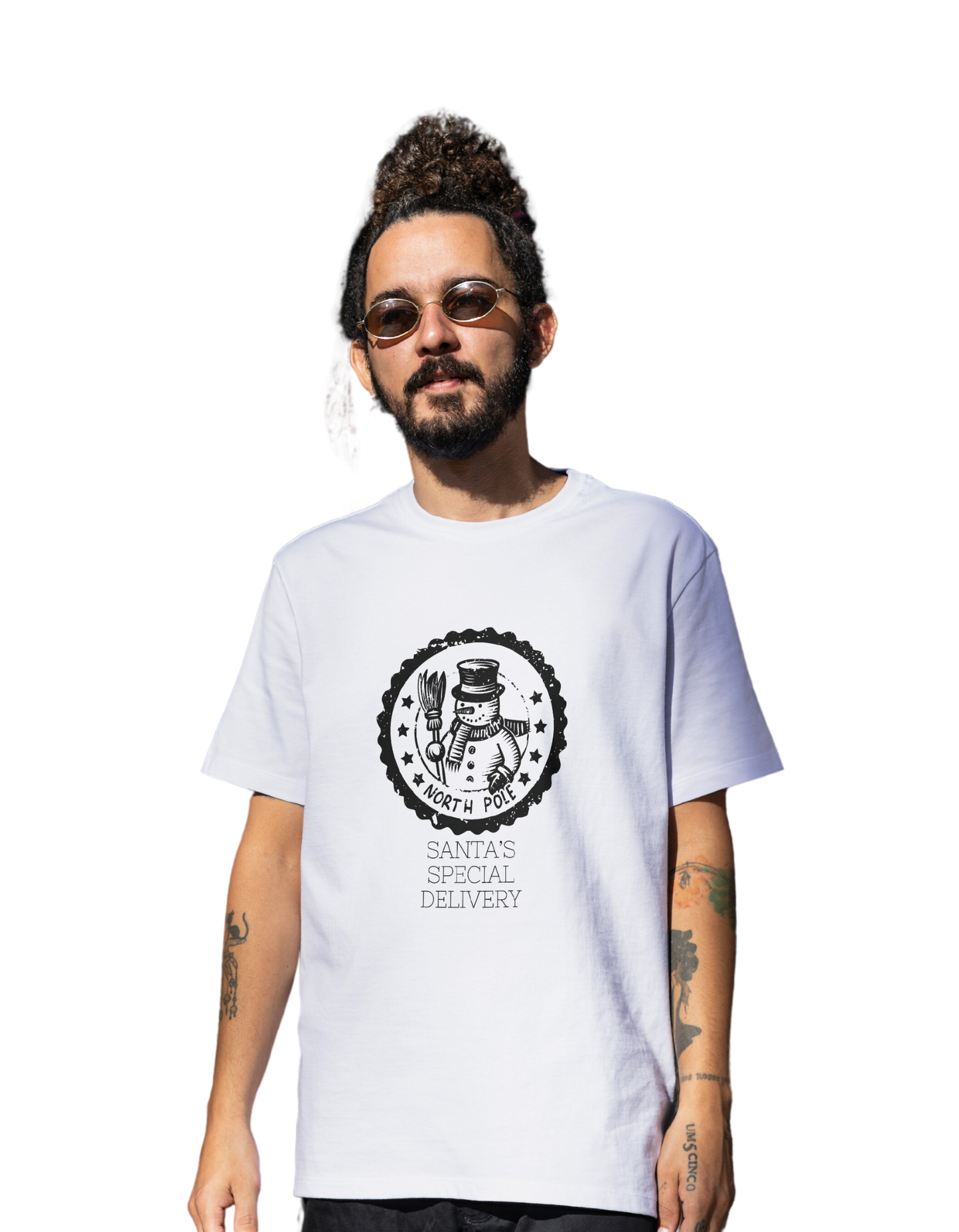 Santa's Special Delivery- Oversized Classic Tees [Unisex]
